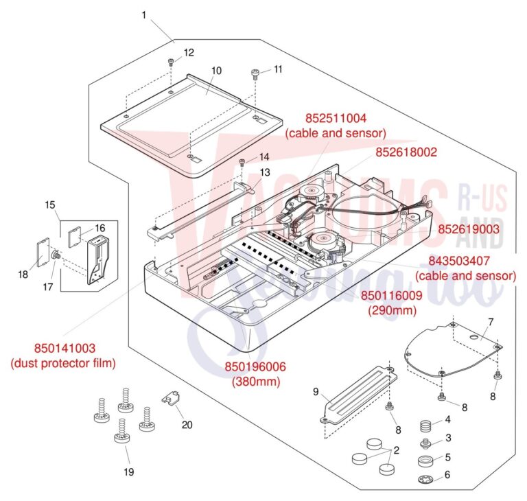 Janome 300E schematic page 10 preview