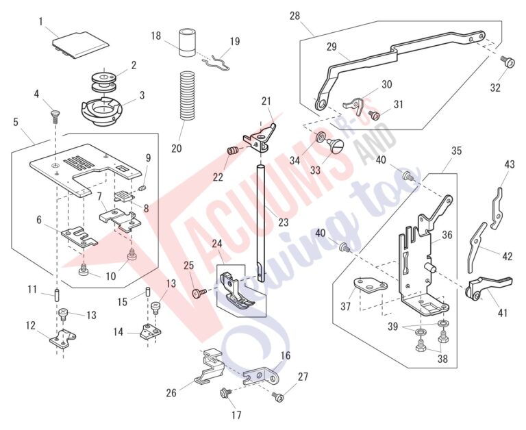 Janome 3022 schematic page 3 preview