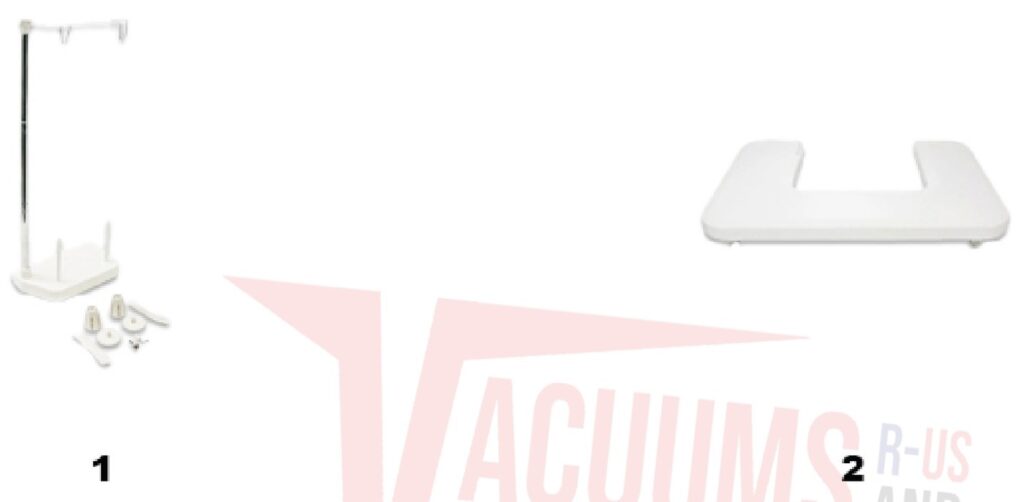 Janome 400E exploded schematic diagram (page 3)