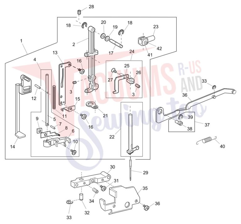 Janome 4045LX schematic page 4 preview