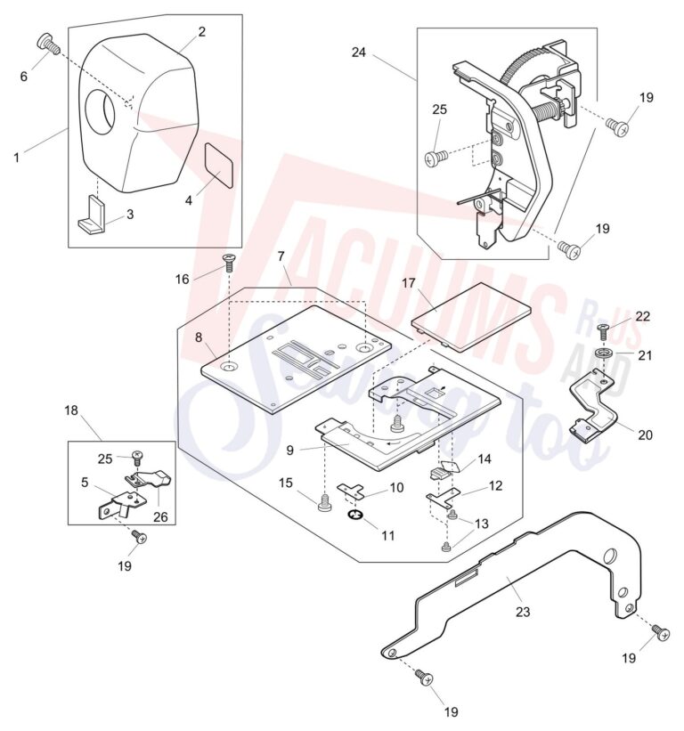 Janome 4045NX schematic page 3 preview