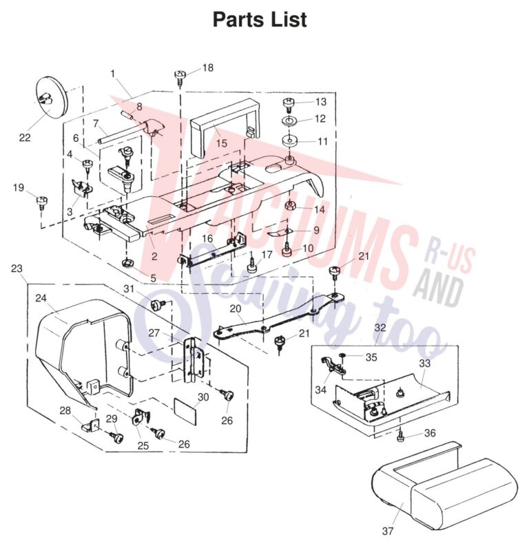 Janome 4400 schematic page 1 preview