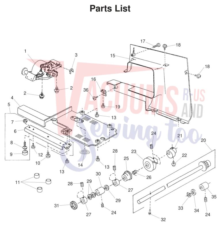 Janome 4400 schematic page 5 preview