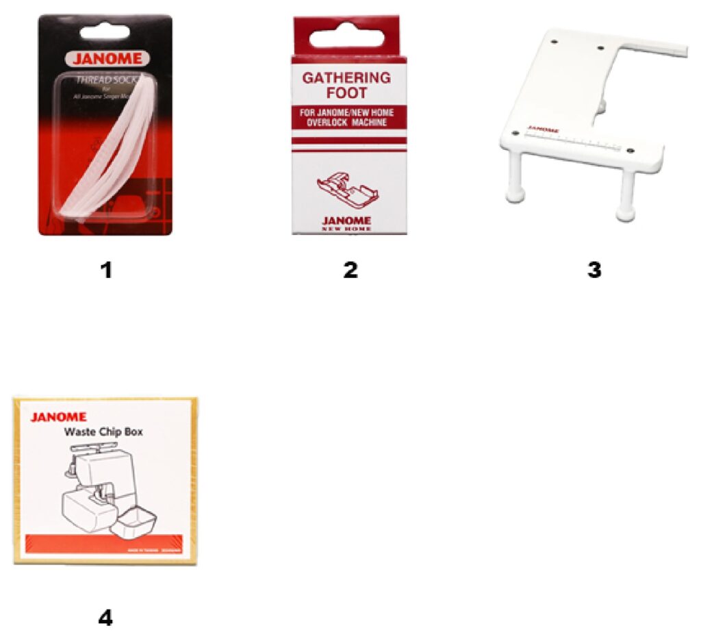 Janome 454D exploded schematic diagram (page 5)