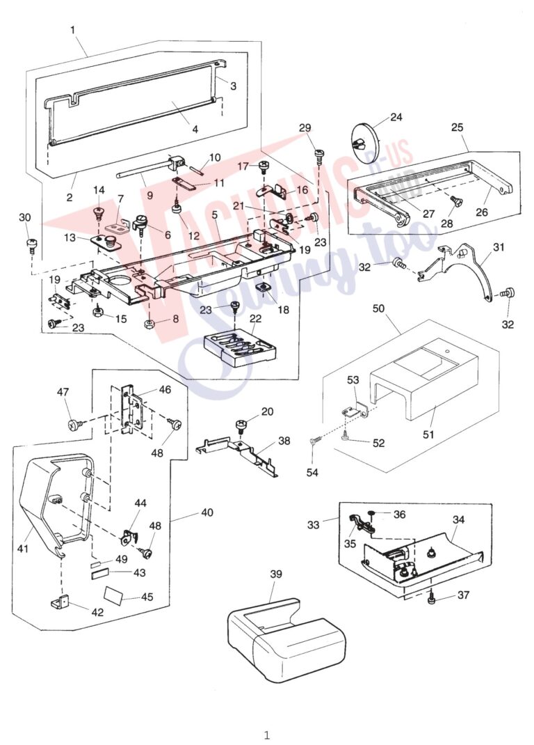 Janome 4800 schematic page 1 preview