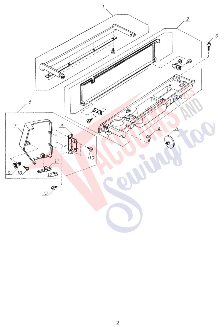 Oreck 5000 schematic page 3 preview