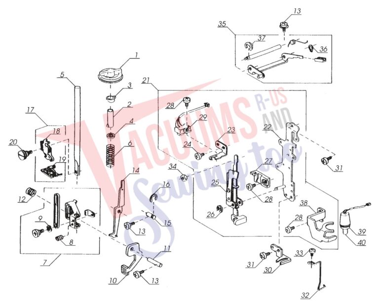 Oreck 5000 schematic page 6 preview