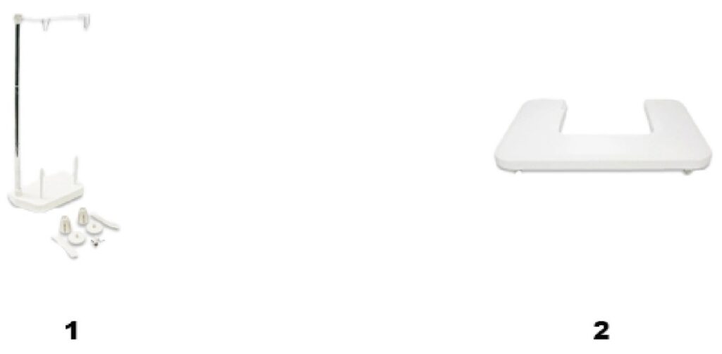 Janome 500E exploded schematic diagram (page 3)