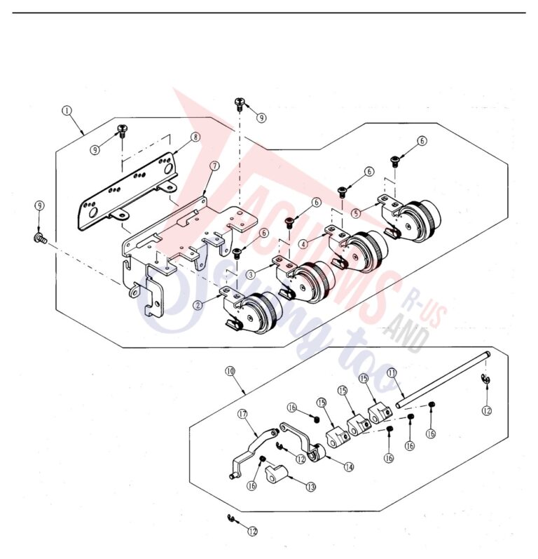 Janome 504D schematic page 2 preview