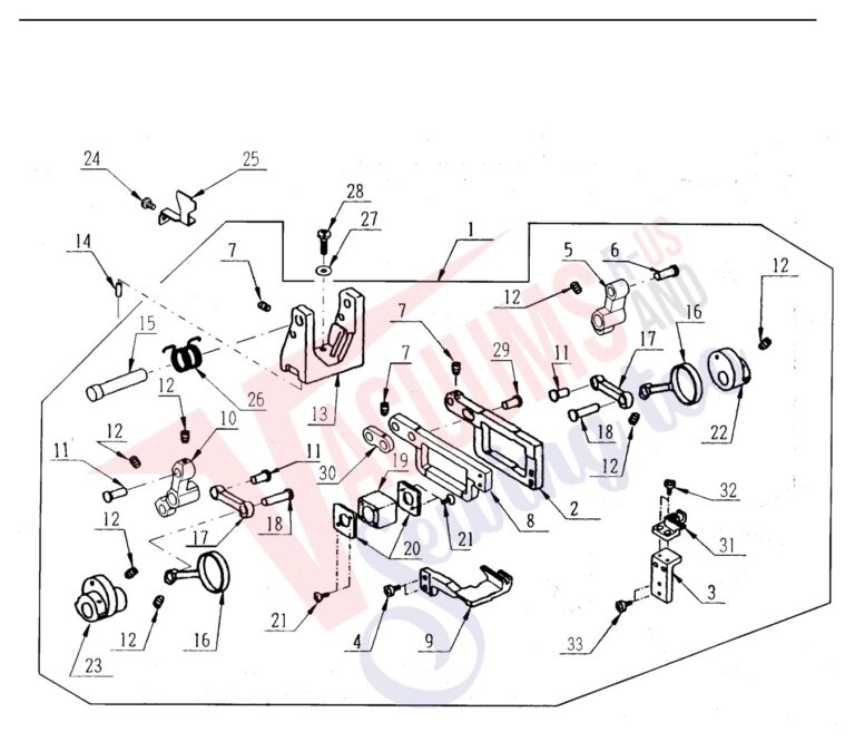 Janome 504D schematic page 11 preview
