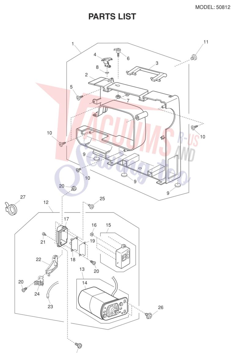 Janome 50812 schematic page 7 preview