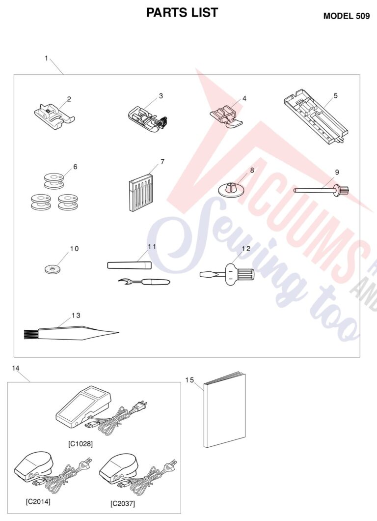 Kirby 509 schematic page 3 preview