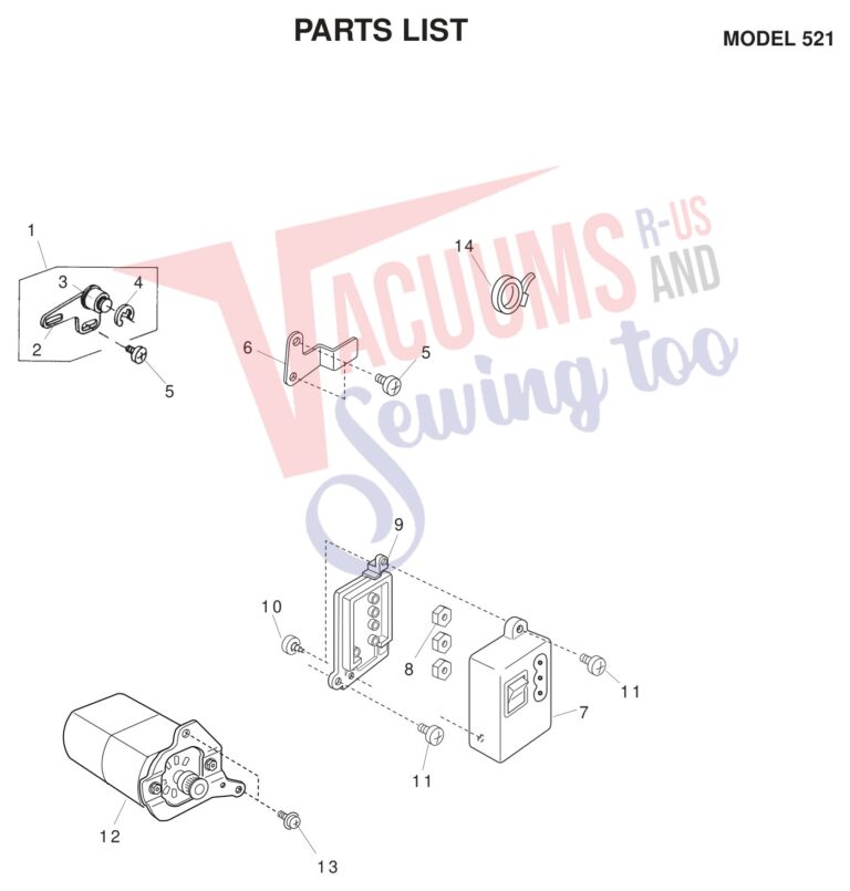 Janome 521 schematic page 2 preview