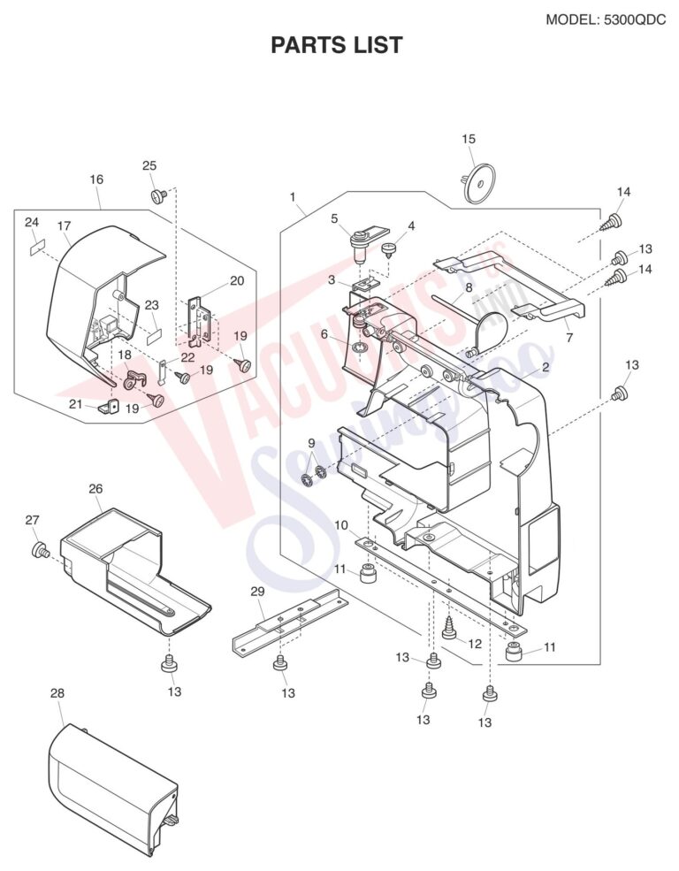 Janome 5300QDC-T V3 schematic page 5 preview