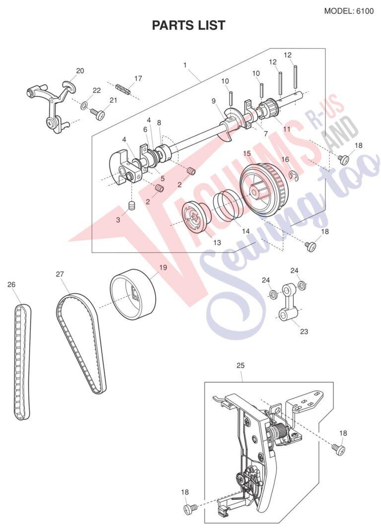 Bissell 6100 schematic page 1 preview
