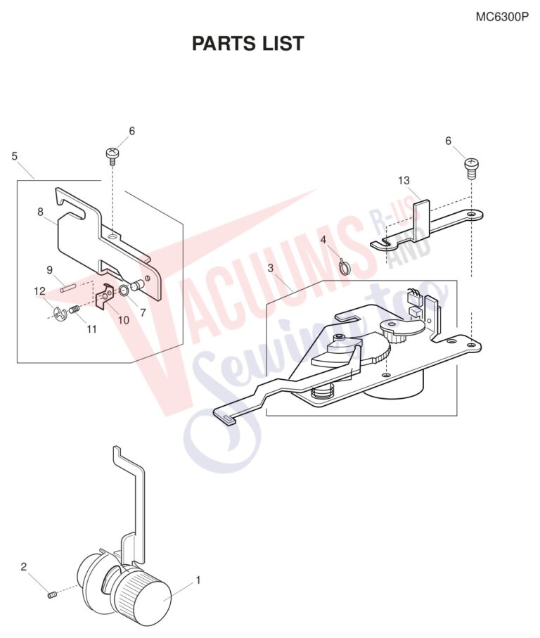 Janome 6300P schematic page 8 preview