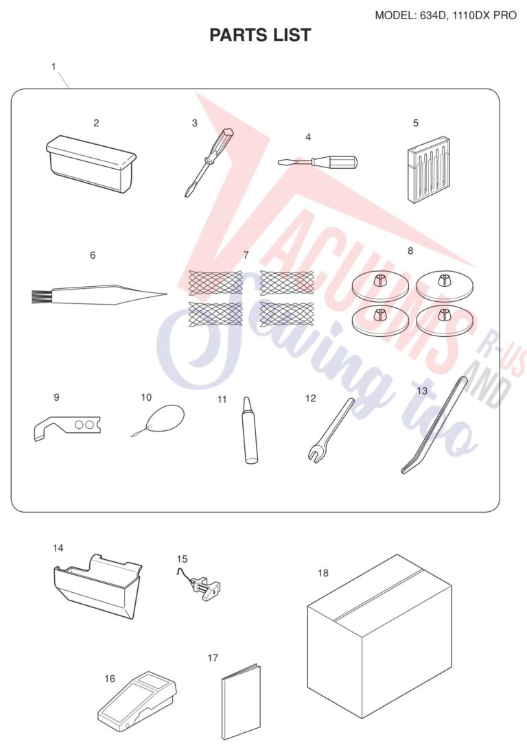 Janome 634D V2 schematic page 4 preview