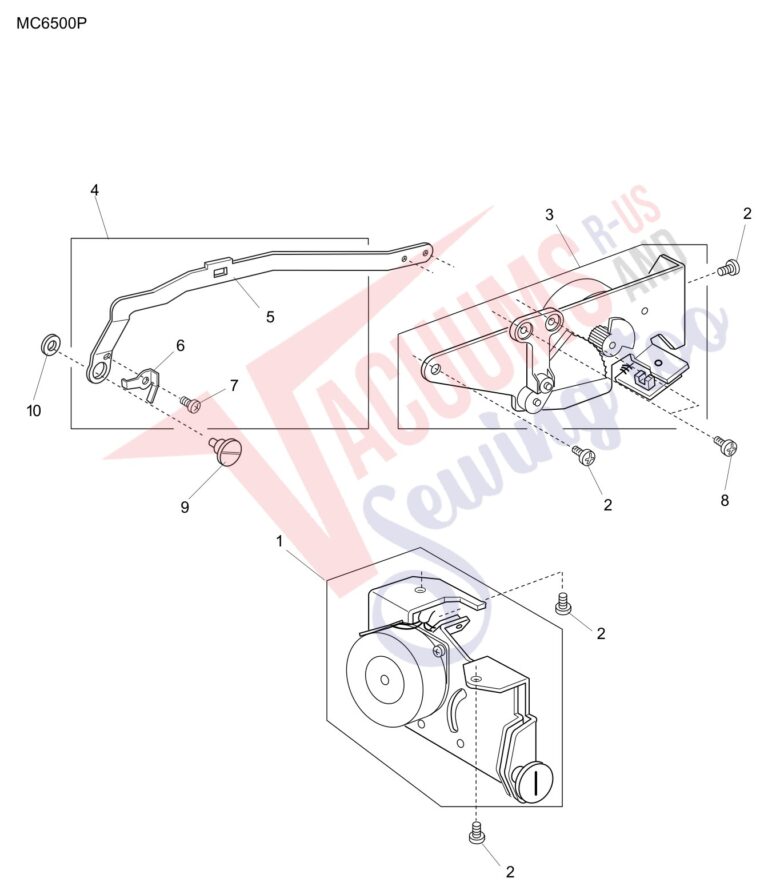 Janome 6500P schematic page 12 preview