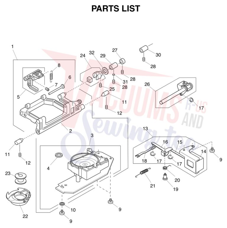 Janome 6600P schematic page 2 preview