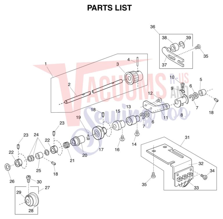 Janome 6600P schematic page 14 preview