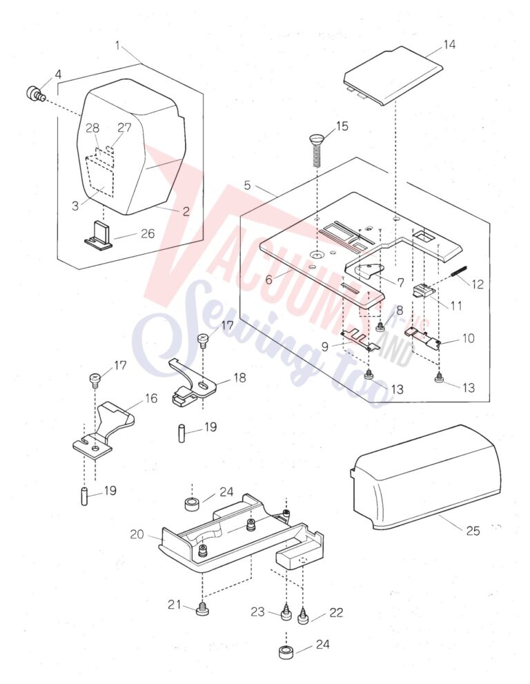 Janome 660 schematic page 2 preview