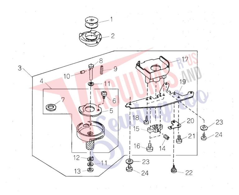 Janome 660 schematic page 6 preview