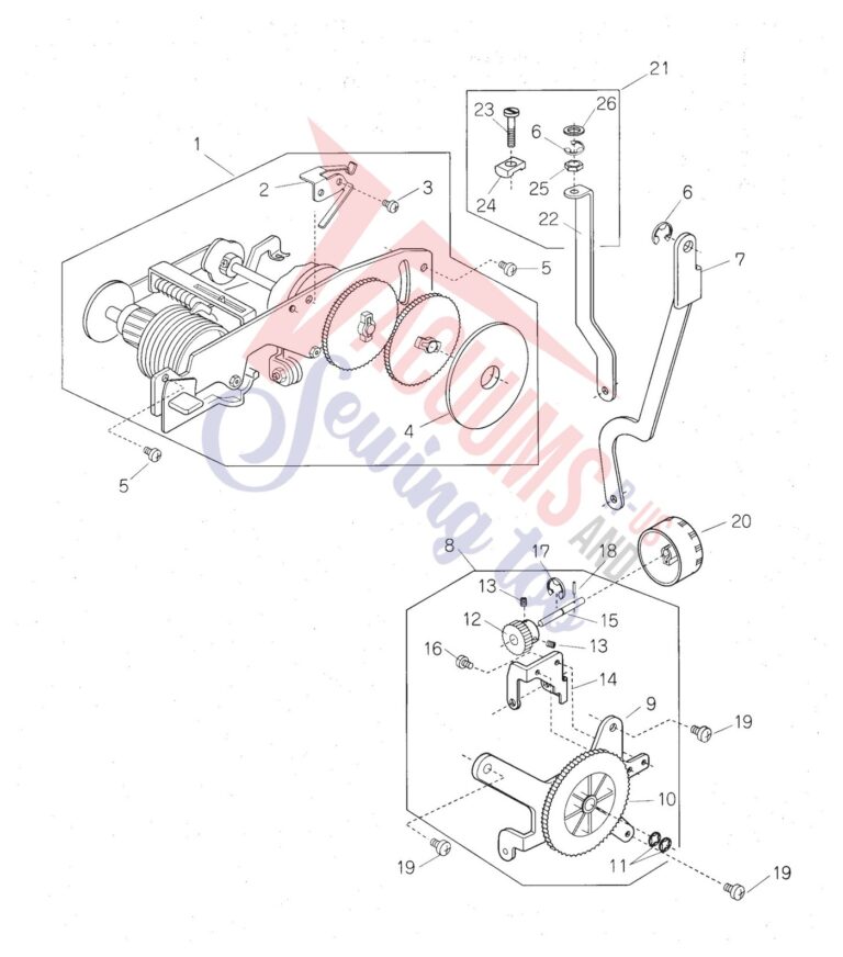 Janome 660 schematic page 7 preview