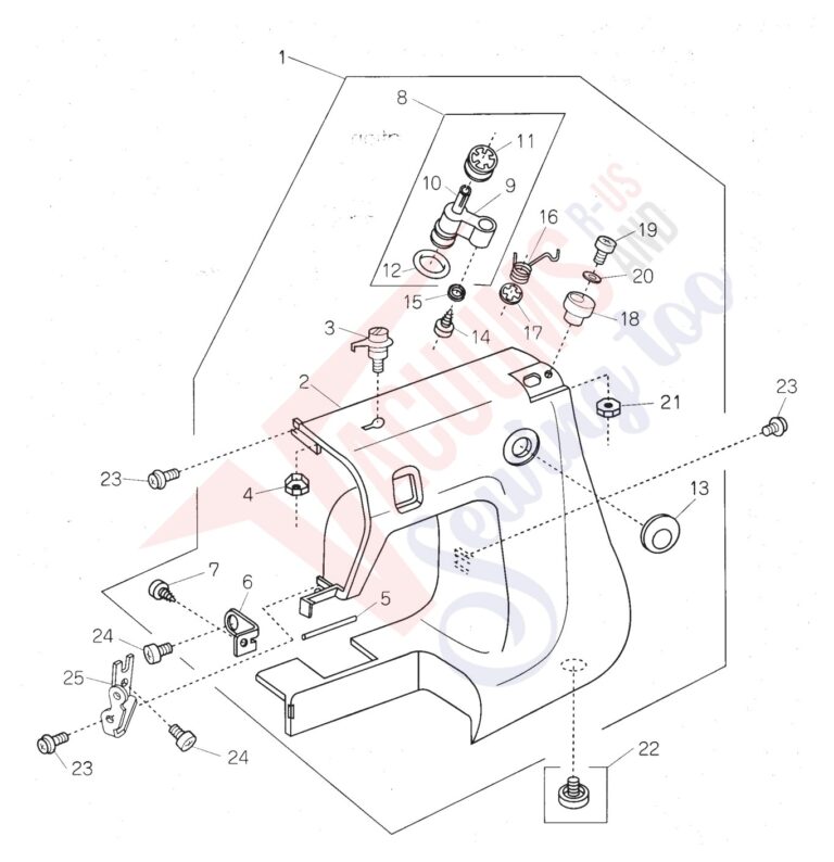 Janome 660 schematic page 8 preview