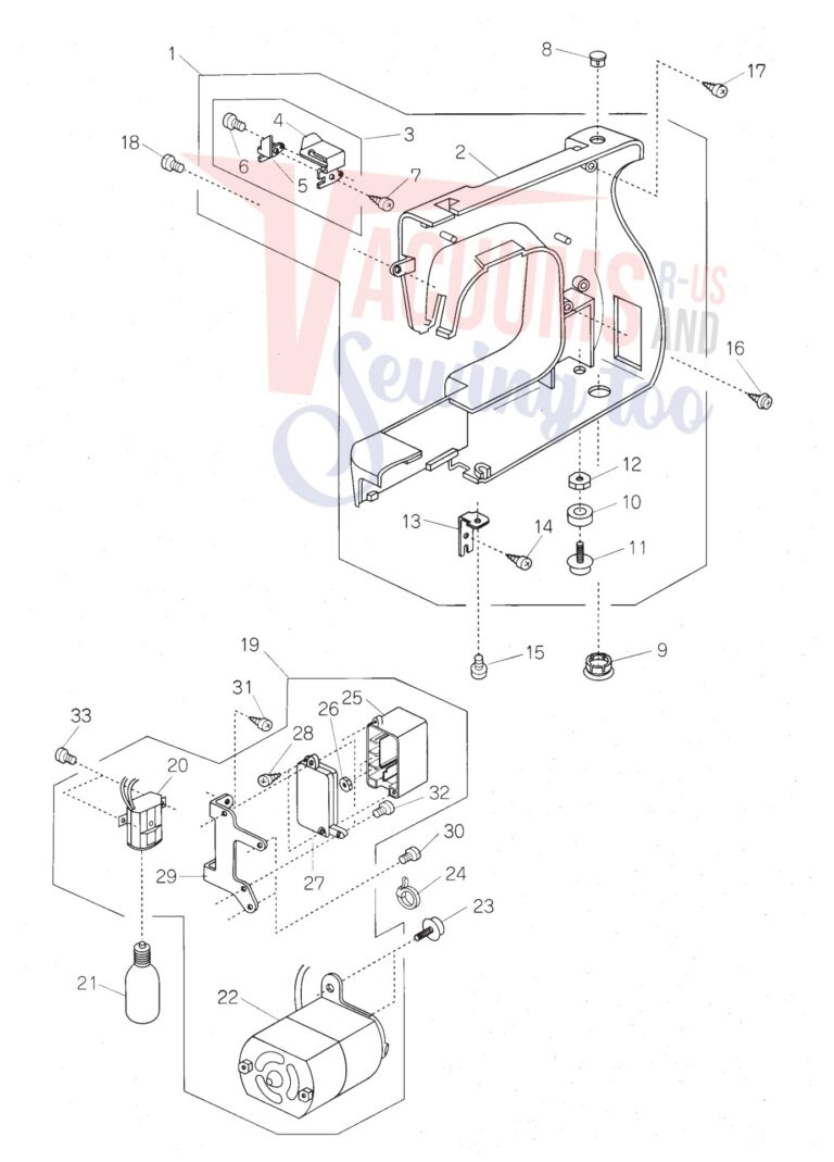 Janome 662 schematic page 1 preview