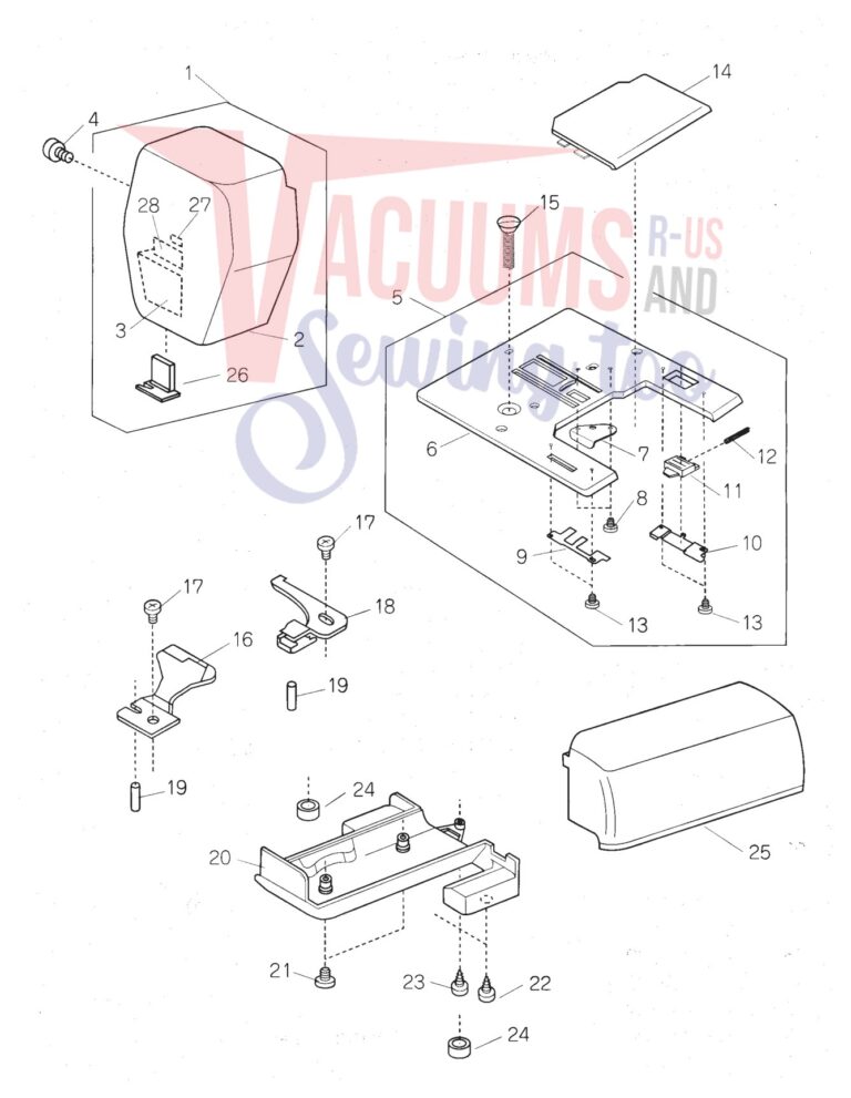 Janome 662 schematic page 2 preview