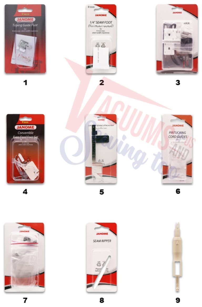 Janome 6650 schematic page 9 preview