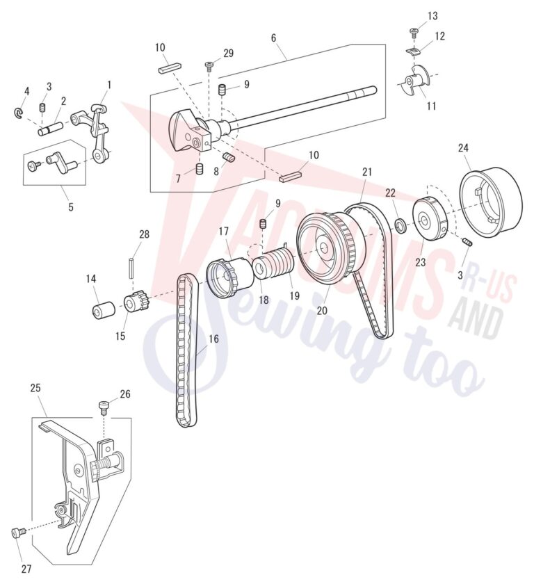 Janome 7061NX schematic page 4 preview