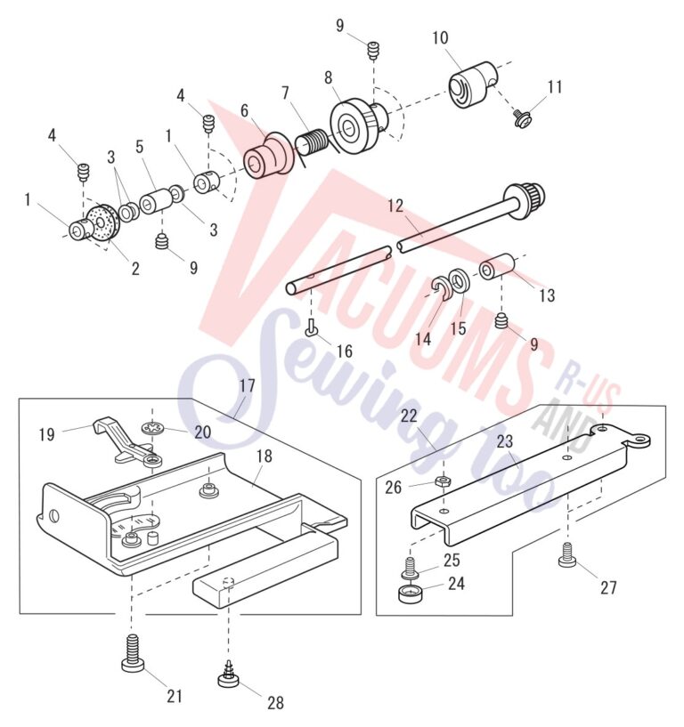 Janome 7061NX schematic page 5 preview