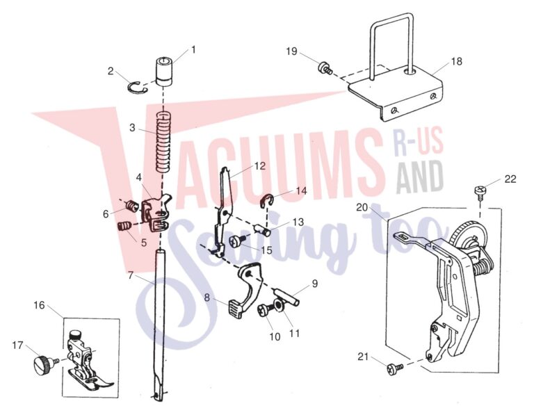 Janome 712T schematic page 2 preview