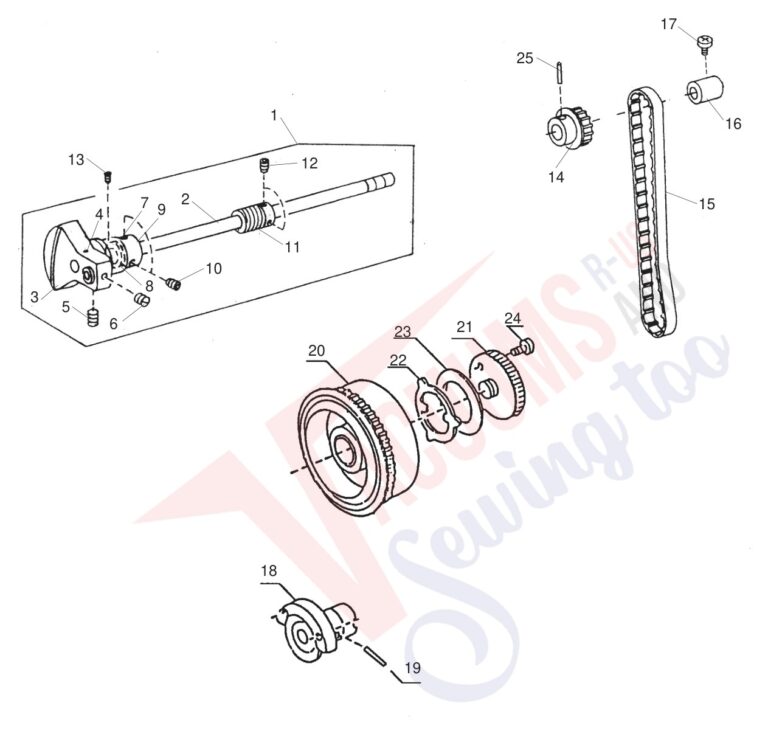 Janome 712T schematic page 4 preview