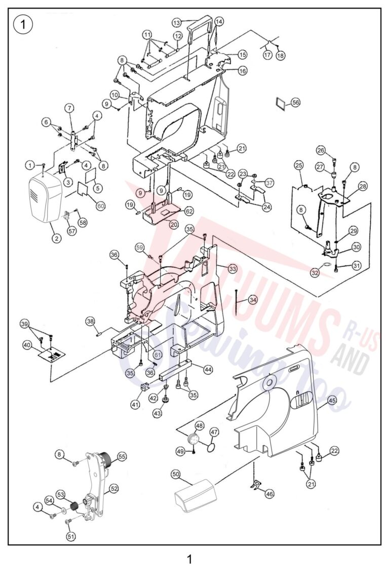 Janome 7312 schematic page 1 preview