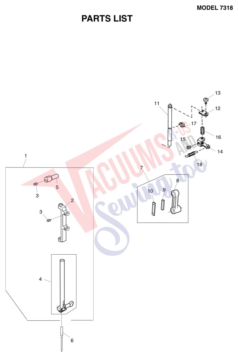 Janome 7318 schematic page 6 preview