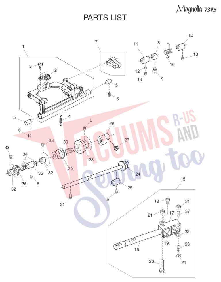 Janome 7325 schematic page 9 preview