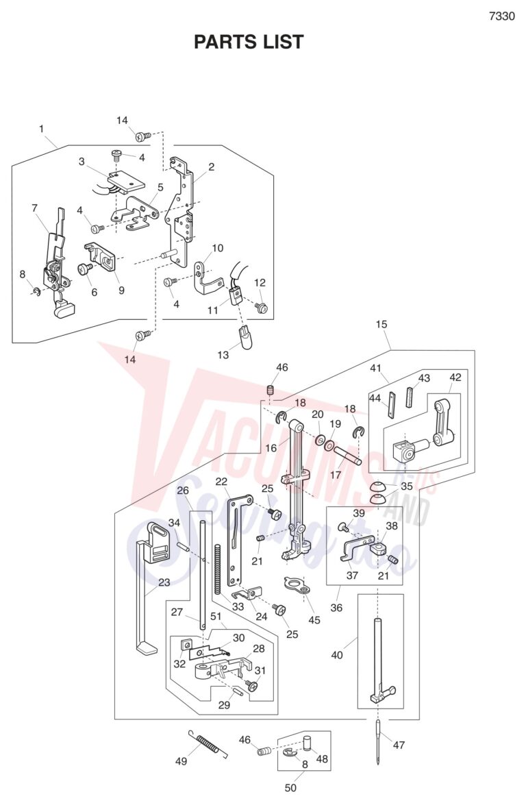 Janome 7330 schematic page 2 preview