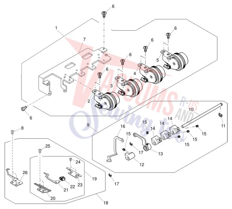 Janome 734D schematic page 2 preview