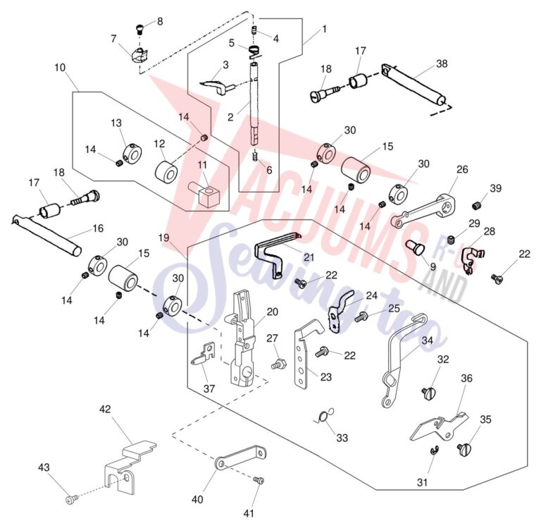 Janome 734D schematic page 5 preview