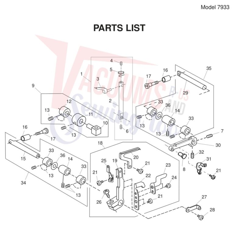 Janome 7933 schematic page 9 preview