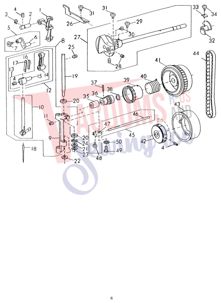 Janome 8000 schematic page 9 preview