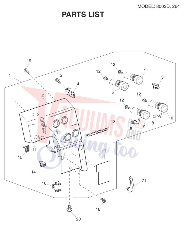 Janome 8002D V2 schematic page 1 preview
