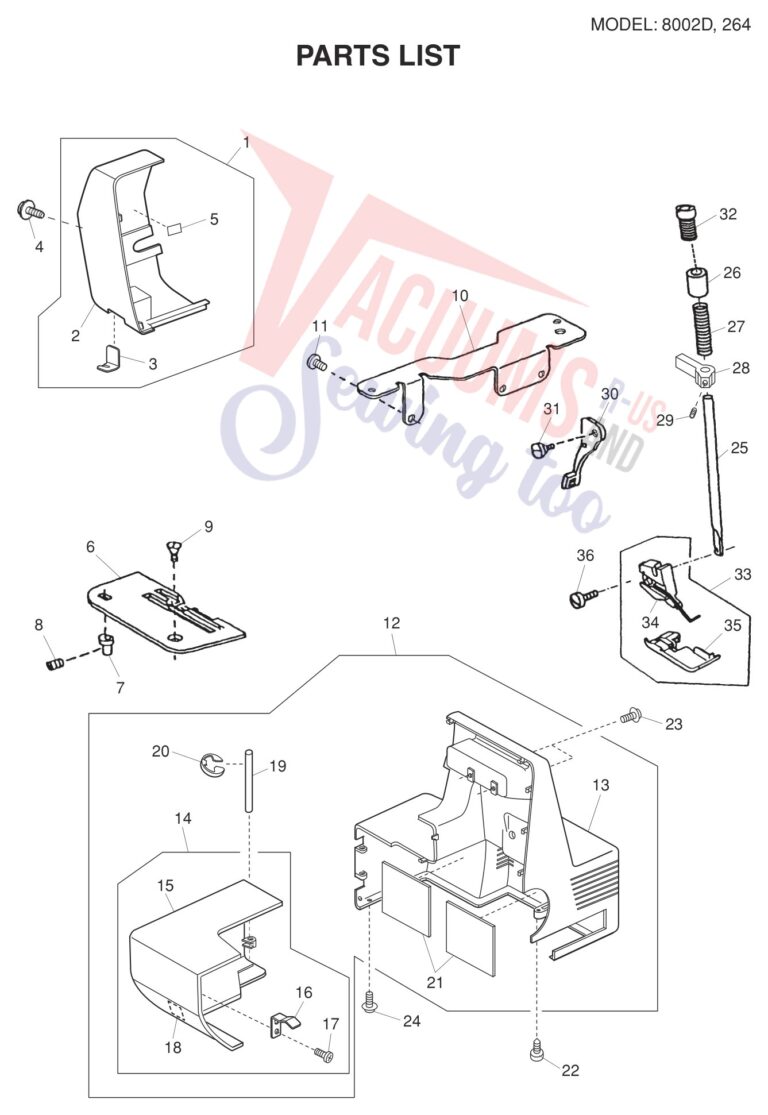 Janome 8002D V3 schematic page 4 preview