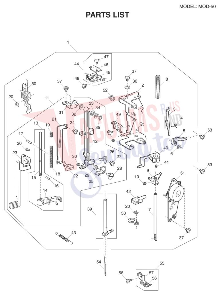 Janome 81050DC V2 schematic page 2 preview