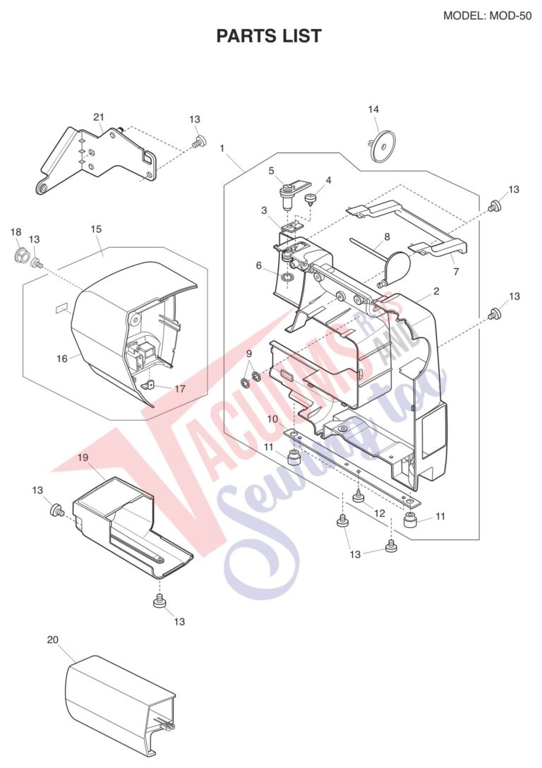 Janome 81050DC V2 schematic page 5 preview