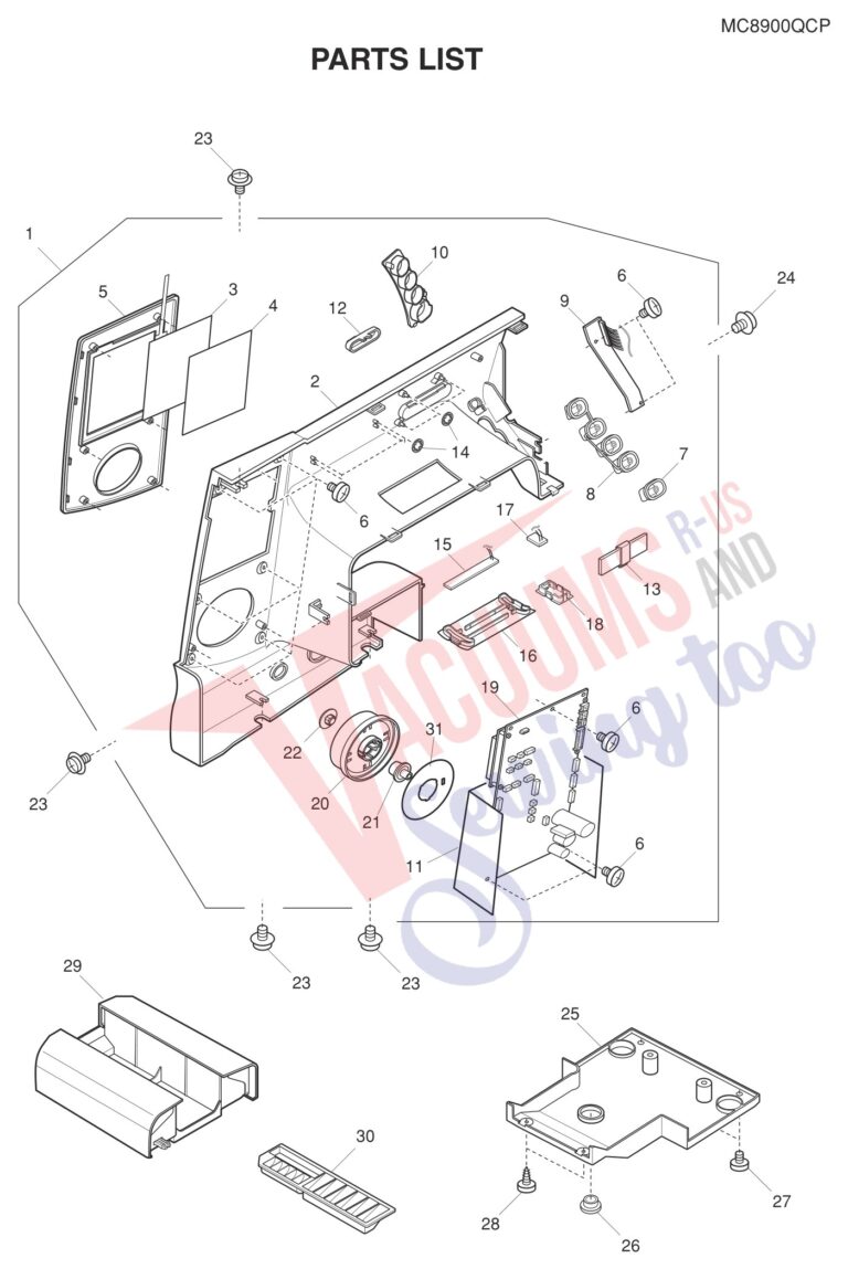 Janome 8900QCP schematic page 1 preview