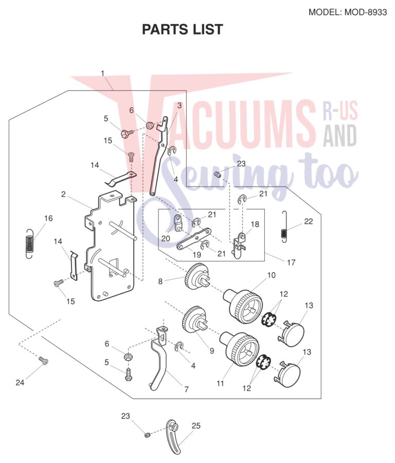 Janome 8933D V2 schematic page 2 preview
