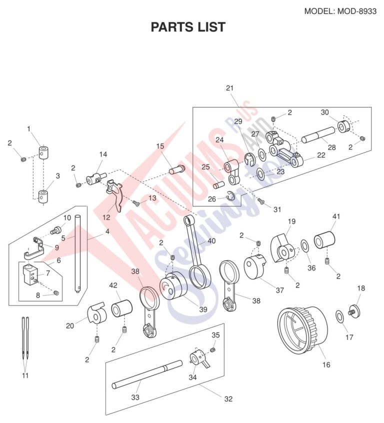 Janome 8933D V2 schematic page 8 preview